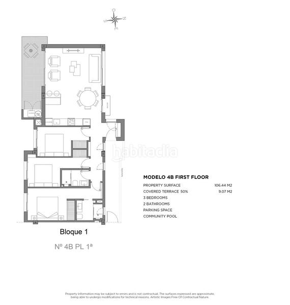 Foto 7aa151b1-8ab5-4e0a-a0e9-fefdbd7985a5. Piccolo appartamento in Centro Alcázares (Los)