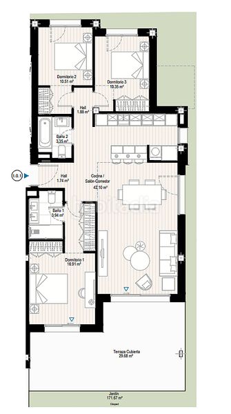 Foto 255271df-26fa-47a1-9c4d-f5753e510eec. Apartament a Doña Julia Golf Casares