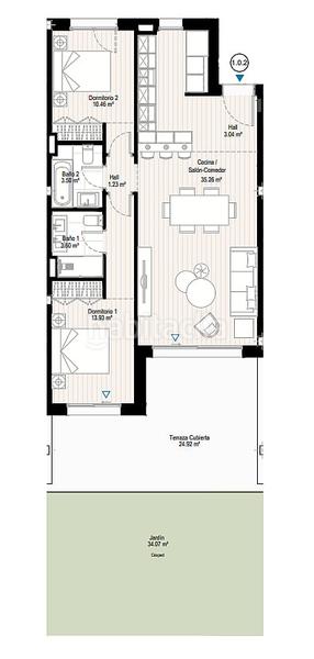 Foto 03b11f8d-1db8-4ab7-9268-a89dec1b5d4a. Appartement dans Doña Julia Golf Casares