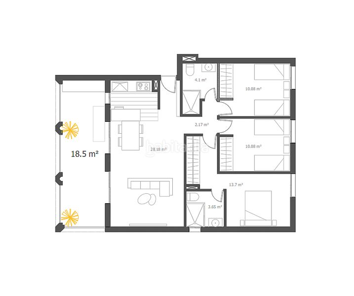 Foto 3e0951e2-461b-4039-941c-8fccecb2b323. Apartament a Plans-Gasparot Vila Joiosa (la)