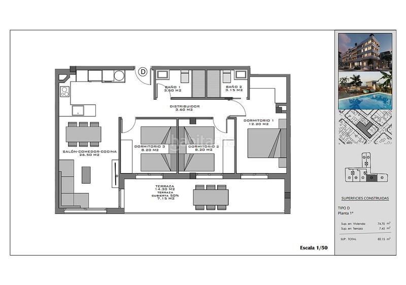 Foto 549465a4-36ac-4312-afbb-10e9232377d3. Piccolo appartamento in Norte Santa Pola