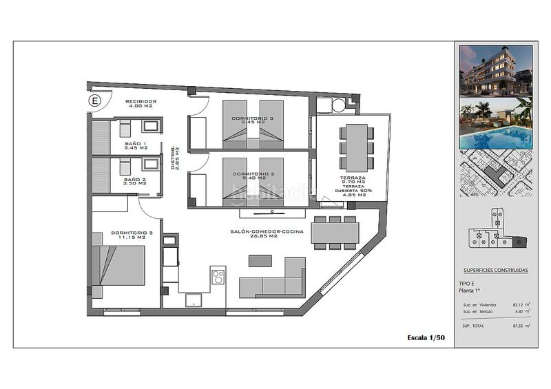 Foto a6653efa-5696-4b26-b5b0-b7e2f004b4bb. Piccolo appartamento in Norte Santa Pola