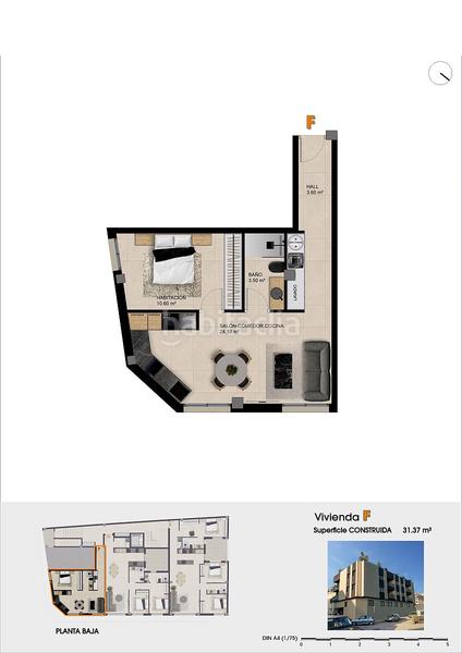 Foto d1e7879e-35e4-47e3-89f2-15252cdbf338. Apartament a Catral