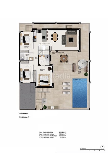 Foto ae199d13-c70b-4a38-ac56-07355c257177. Casa amb piscina a Rojales
