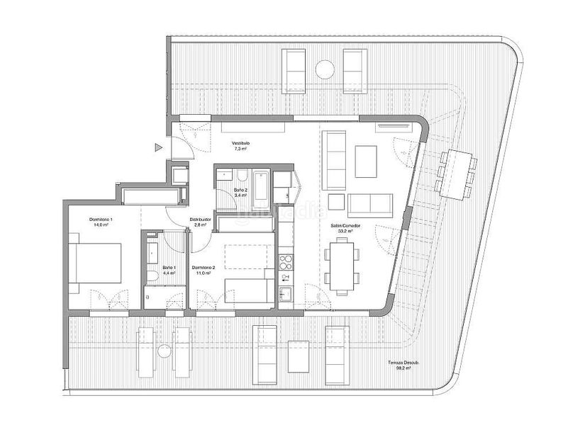 Foto 740c7e24-5fa8-4837-a937-60ba7770dee4. Apartament a Los Álamos Torremolinos