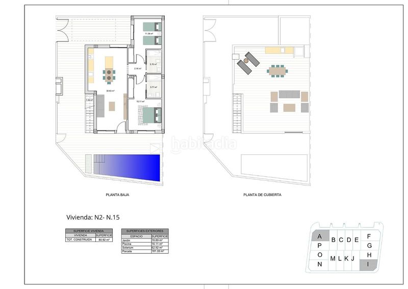 Foto 61ad34fd-7cc6-4a62-8021-c351af3ebcb8. Casa amb piscina a Roldán Torre - Pacheco