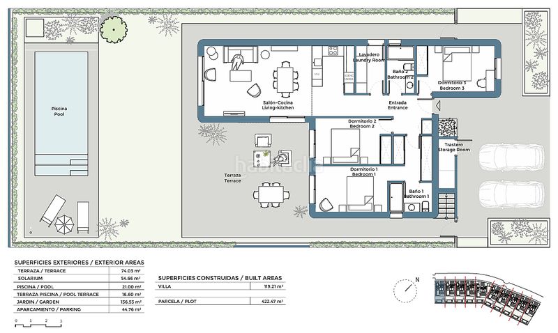 Foto 9a9fbeb1-9be5-4538-a558-601b11eb7934. Casa amb piscina a Corvera Murcia