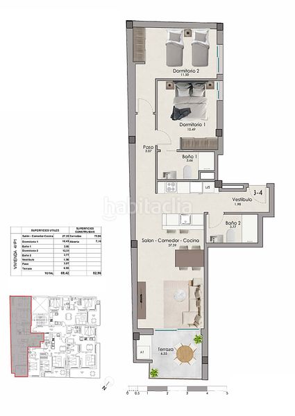 Foto 117e74e8-16d3-4311-9e60-996ef5c87bc6. Apartament a Norte Santa Pola