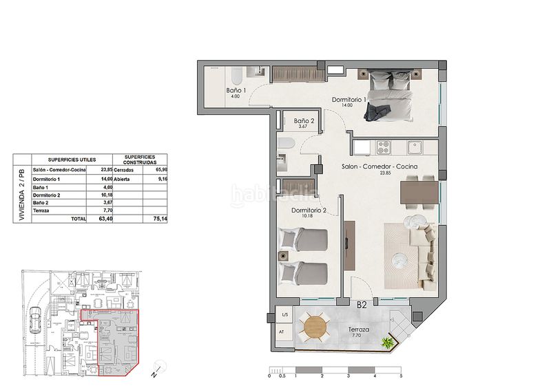 Foto 535d551e-ca1a-4fa3-89ee-ce1c09bab739. Apartament a Norte Santa Pola