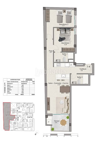 Foto 5773fce3-79f6-4431-a801-5ab492bfebdd. Apartament a Norte Santa Pola