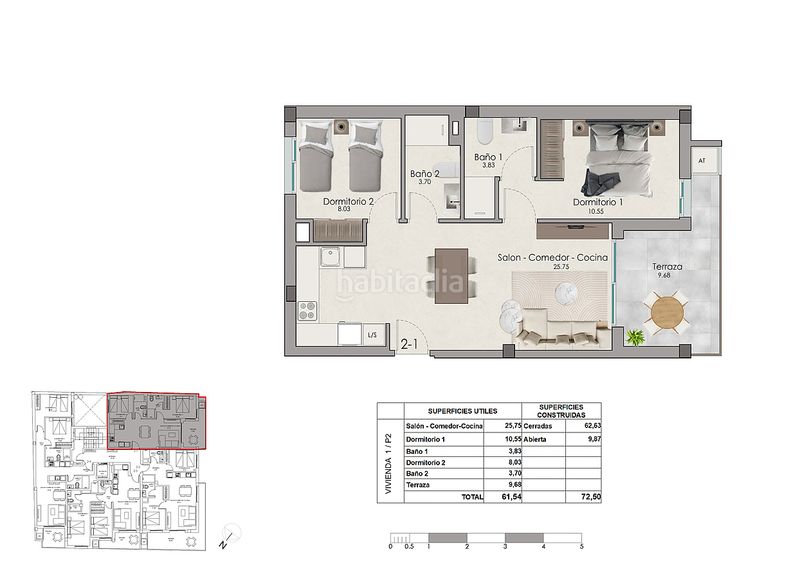 Foto cf4b3ce5-aa24-41f8-a57b-89dcdc292305. Apartament a Norte Santa Pola