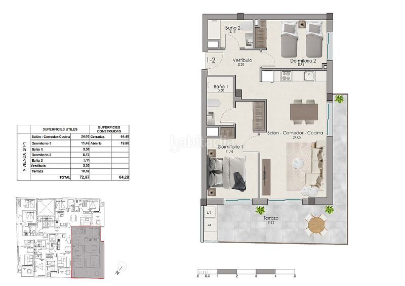 Foto e79f352a-d67d-4b5f-bc55-e3831fb319c6. Apartament a Norte Santa Pola