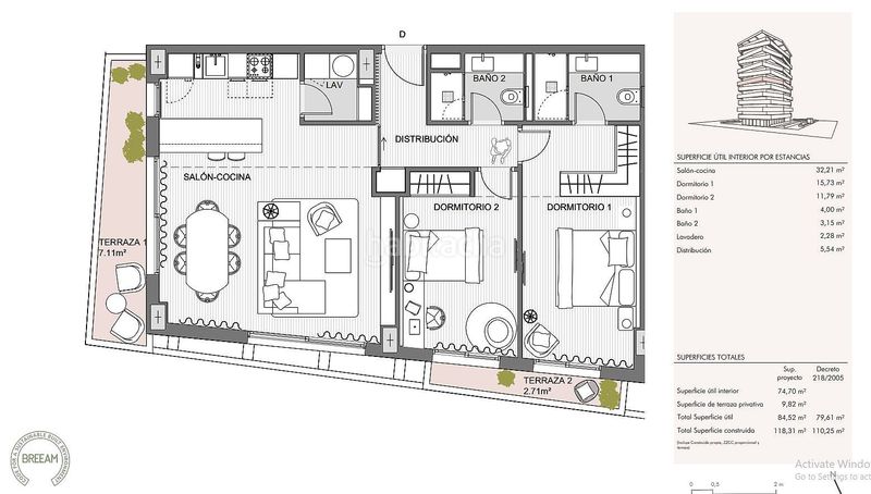 Foto 69d2dd18-166a-4b2f-b09a-fd567d2314b1. Apartament a Martín Carpena - Torre del Río Málaga