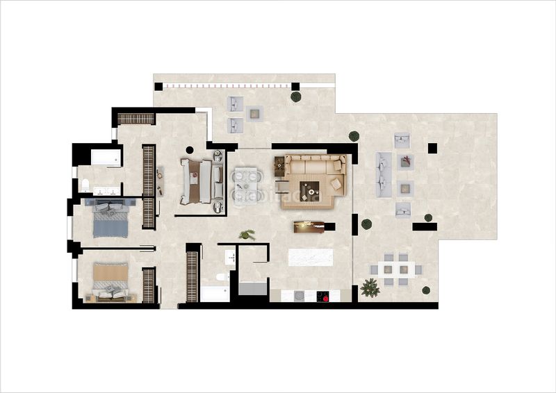 Foto 46591b4a-7f47-48eb-9af6-fad990528d56. Apartamento en El Paraíso Benahavís