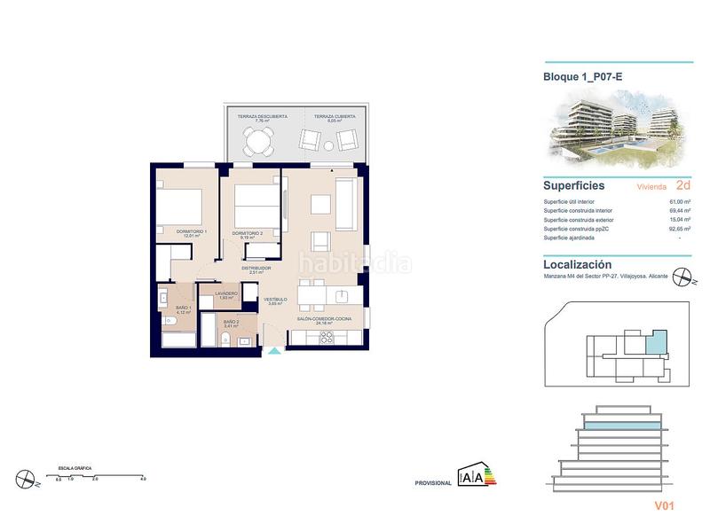 Foto 7ee83983-3dfe-4a30-8e04-ad7633253c2c. Apartamento en Platja de Torres Vila Joiosa (la)