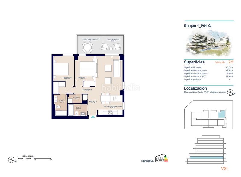 Foto 902d7307-be30-442d-9c7c-4a090eade859. Apartamento en Platja de Torres Vila Joiosa (la)