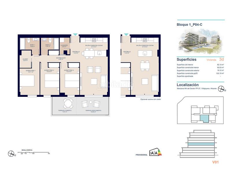 Foto c32ee901-a7d5-49e0-9f71-59a883fa7e3e. Apartamento en Platja de Torres Vila Joiosa (la)