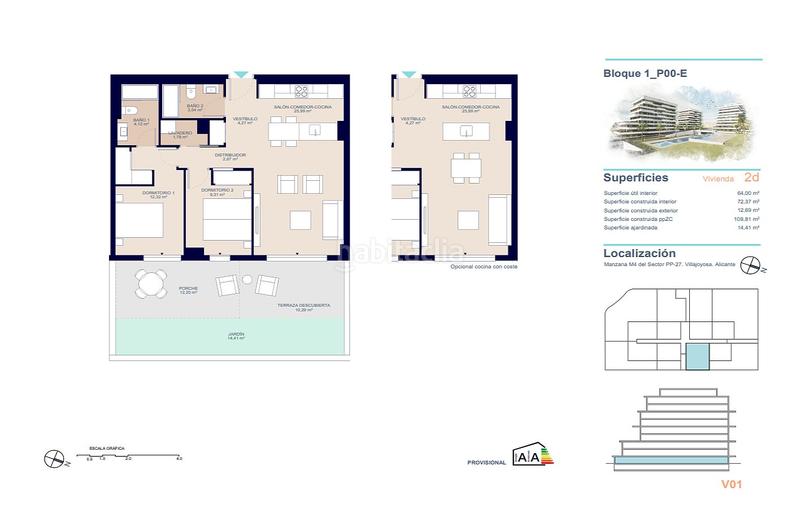 Foto ca6fd14b-1894-49a8-a88f-8cd4d3fba84f. Apartamento en Platja de Torres Vila Joiosa (la)