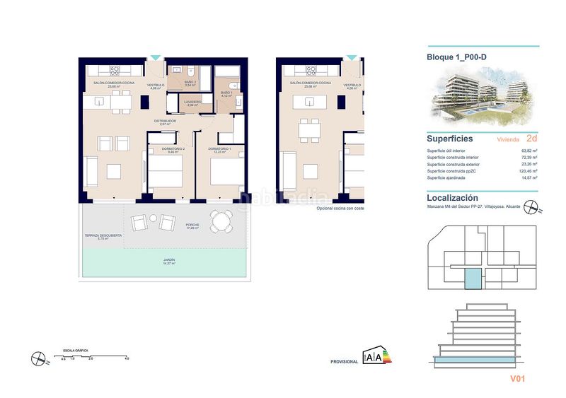 Foto 013168ec-f7df-46e4-ac34-a020a687b713. Apartament a Platja de Torres Vila Joiosa (la)