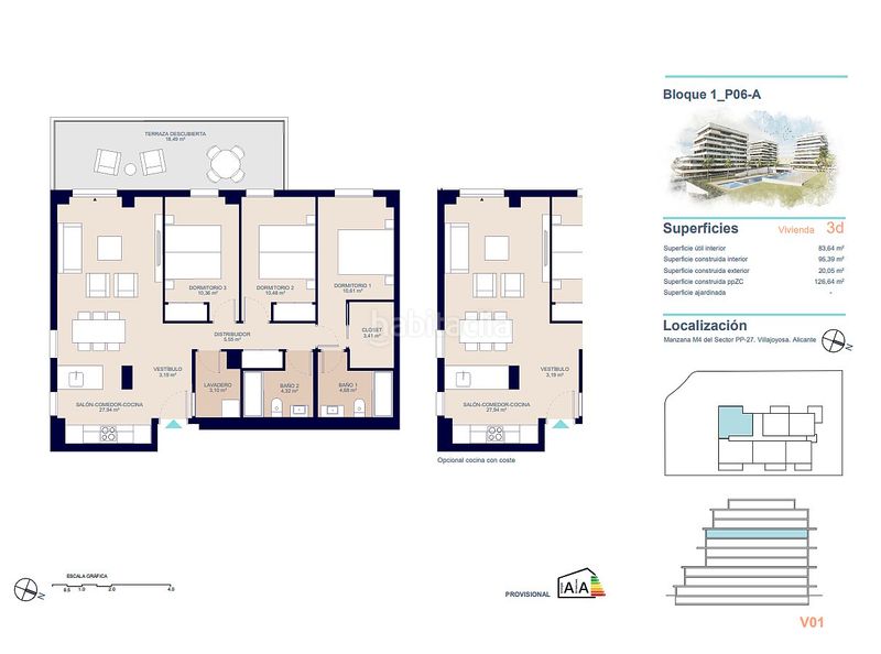 Foto 06569032-d043-4400-8843-f10ec6427113. Apartament a Platja de Torres Vila Joiosa (la)