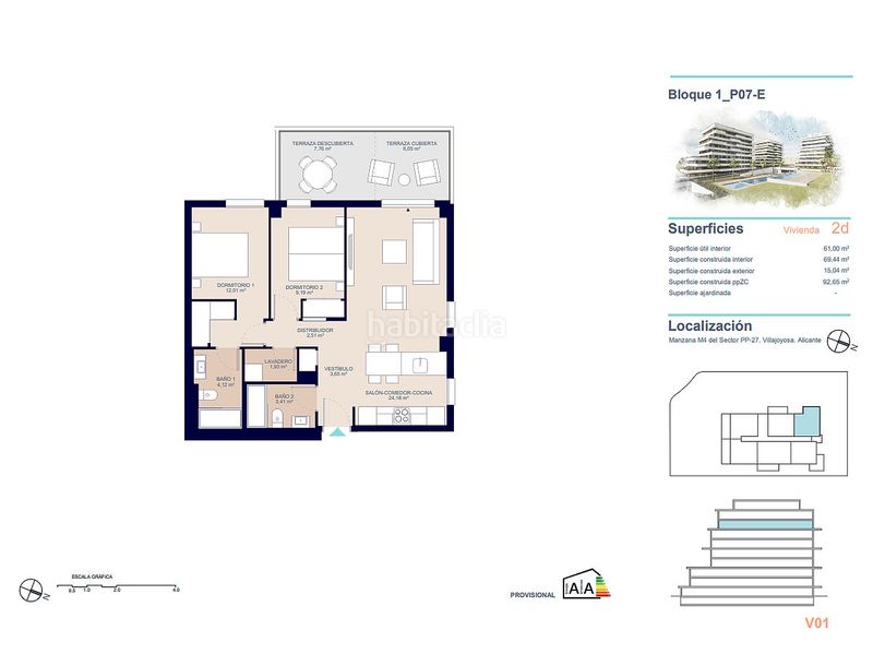 Foto 06fe26a0-6710-4193-bc05-64499fc8a24b. Apartament a Platja de Torres Vila Joiosa (la)