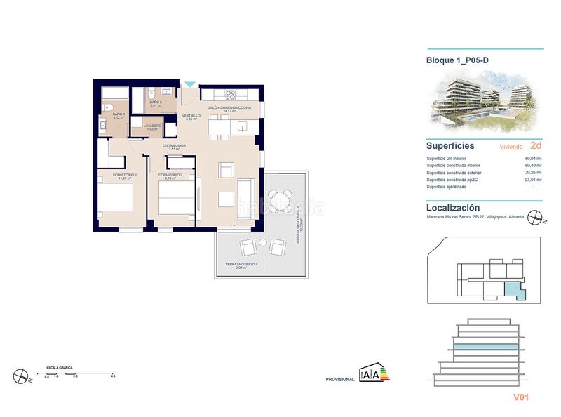 Foto 23dfcc26-491f-4a04-a344-f1971f95dd85. Apartament a Platja de Torres Vila Joiosa (la)