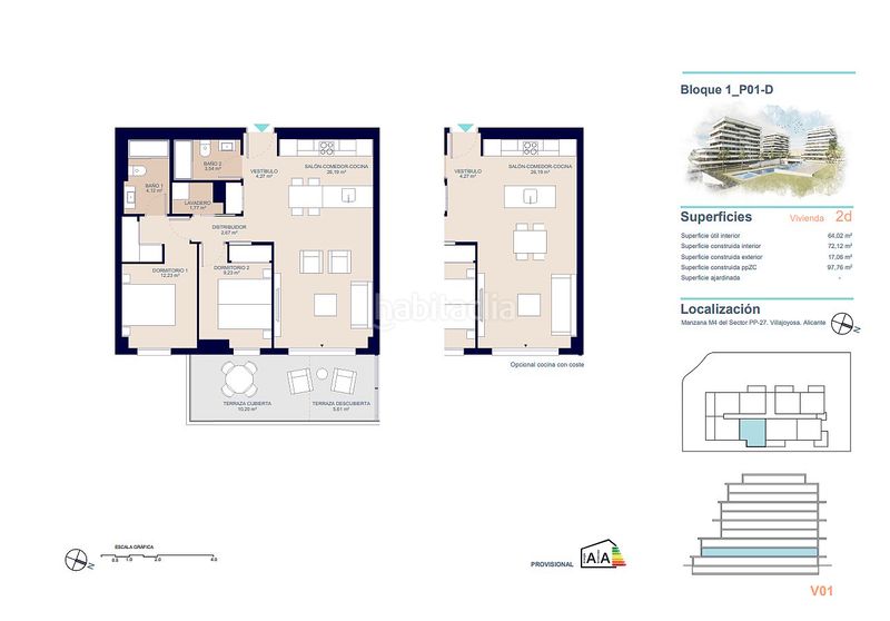 Foto 7f82c6d8-e7ba-4940-bfe2-d667dd1e6f28. Apartament a Platja de Torres Vila Joiosa (la)