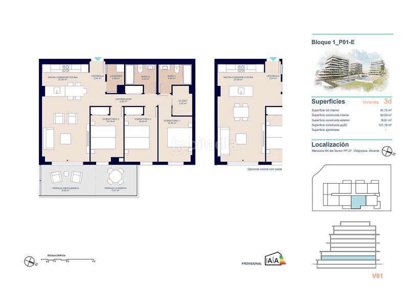 Foto 80081f13-217e-4deb-9e32-5c9135ffa83c. Apartament a Platja de Torres Vila Joiosa (la)