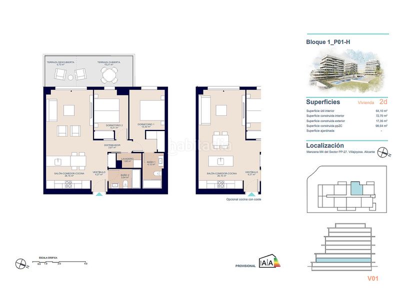 Foto b1c8fdb7-9b70-464e-a3a3-88efcf7a6598. Apartament a Platja de Torres Vila Joiosa (la)