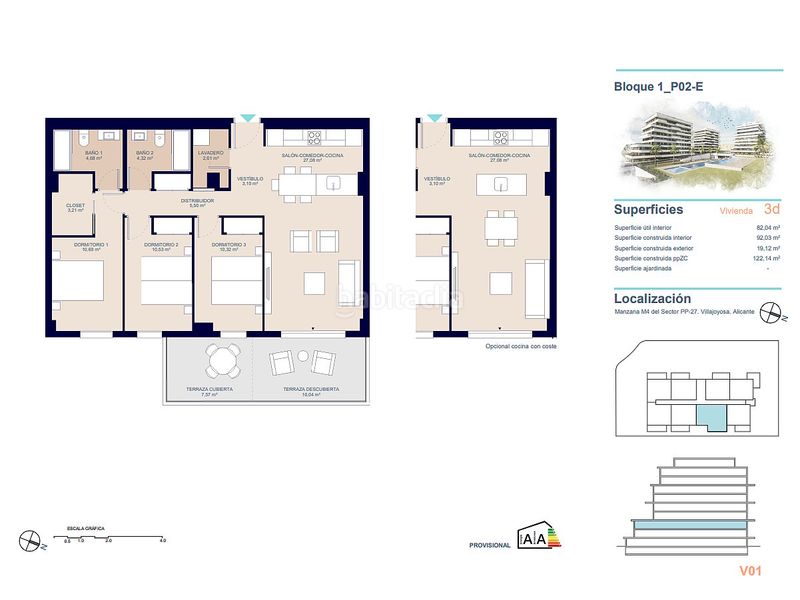 Foto bac60cf3-2a81-4f27-9fde-ac78812321be. Apartament a Platja de Torres Vila Joiosa (la)