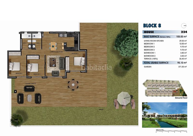 Foto 2c37c069-4c33-40b4-8ac6-ac7e3599e2a8. Apartamento en Las Lomas de Rame-Bahía Bella Alcázares (Los)