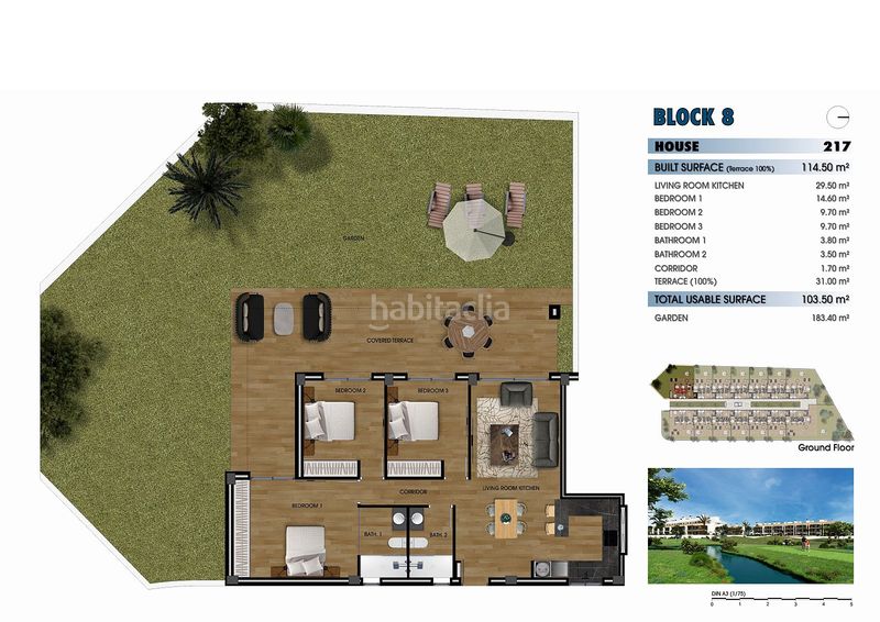 Foto 46d21d08-991a-4850-b3ac-bf9c1663295f. Apartamento en Las Lomas de Rame-Bahía Bella Alcázares (Los)