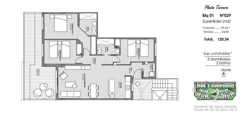 Foto 50694f4f-619d-4829-89e5-f9d83c9a5636. Apartamento en El Raso Guardamar del Segura
