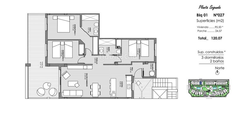 Foto d93f76d4-b84a-40f4-ac6b-238d5f464a5b. Apartamento en El Raso Guardamar del Segura