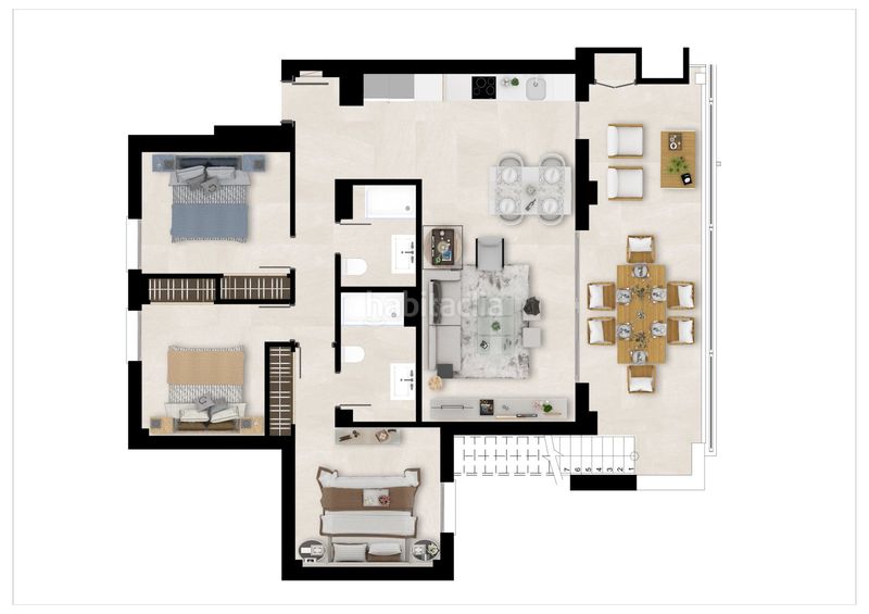Foto 0fec23fd-e6f7-4306-84e0-856bcf8375b3. Apartament a La Cala Golf - Lagar Martell Mijas