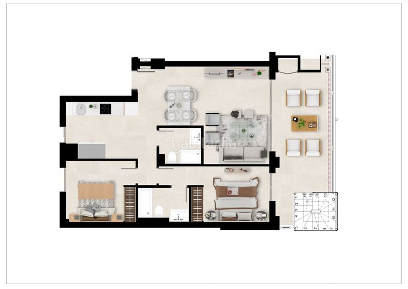 Foto 8bab3aae-6c00-45f8-a4d4-e06e6f49b6da. Apartament a La Cala Golf - Lagar Martell Mijas