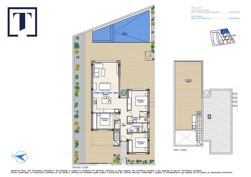 Foto b9f797ba-e91f-42a0-ad5e-3d5e381a3358. Casa con piscina in Las Lomas de Rame-Bahía Bella Alcázares (Los)