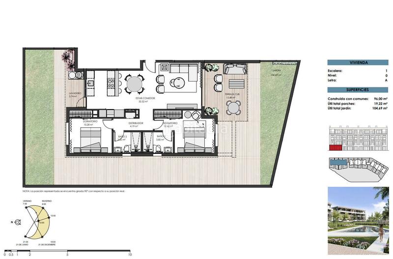 Foto a252fb42-163e-4f8b-bdda-6c4875642550. Apartamento en Mar Menor golf Torre - Pacheco