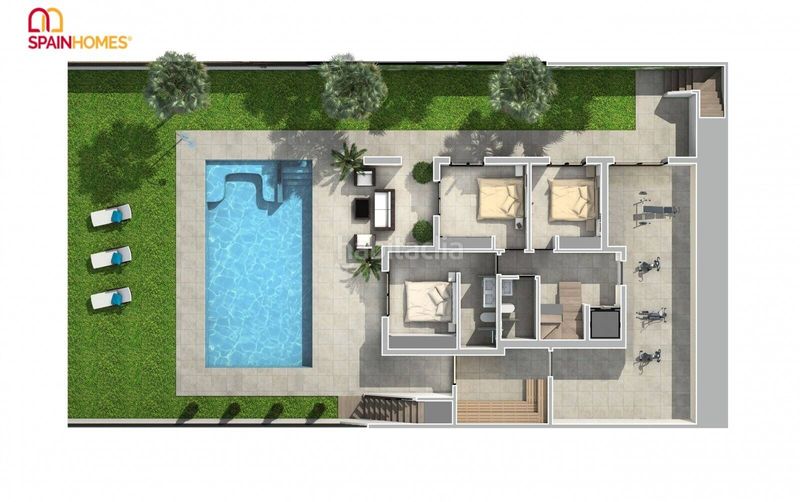 Foto 74ddc9cc-3e38-4a62-a26b-96530f0dff1c. Casa amb piscina a Rojales