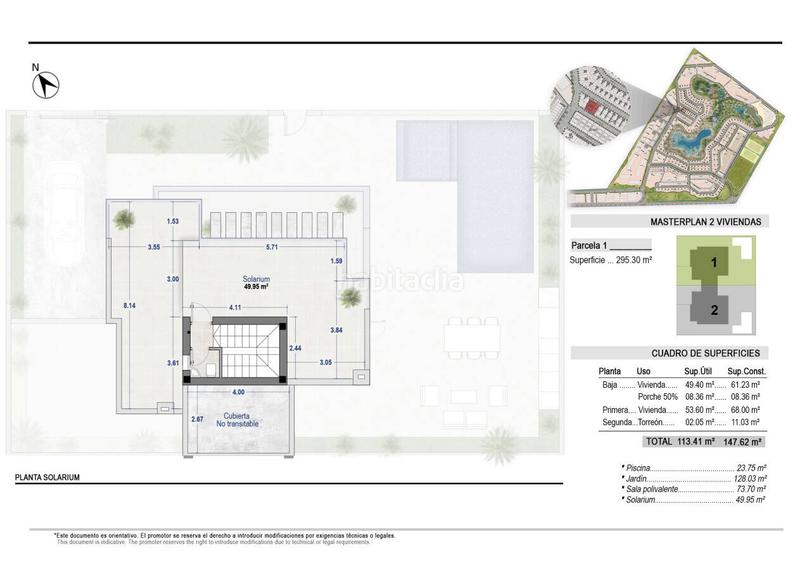 Foto 1249b46a-50d6-401d-91e0-81afbbc551ca. Casa con piscina in Mar Menor golf Torre - Pacheco