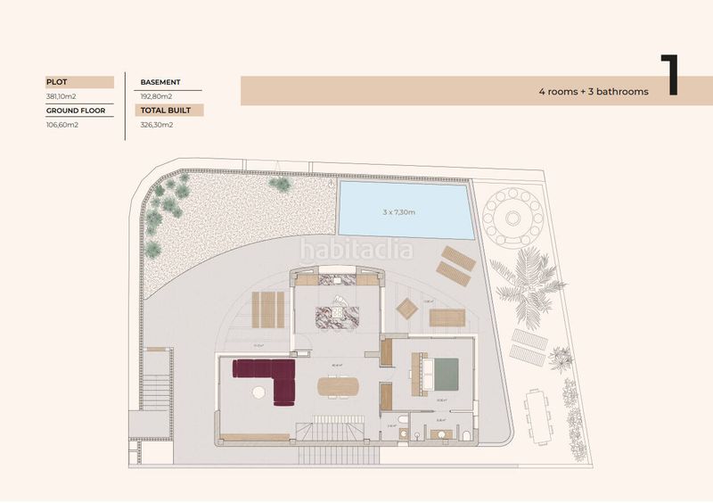Foto 89601dd8-0ae9-4fe7-bef2-5675af3bcdb1. Casa amb piscina a Algorfa