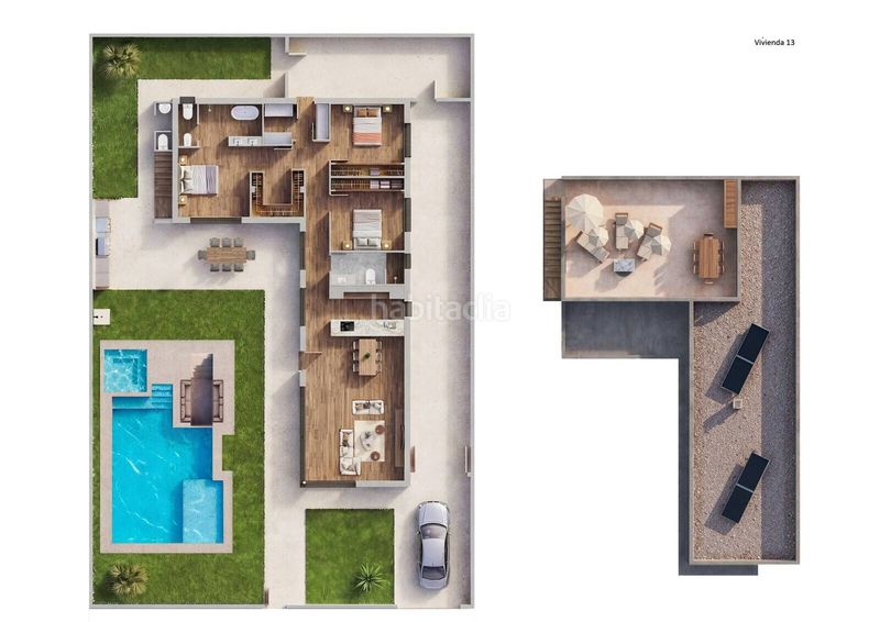 Foto c2033e5e-3019-4307-98dd-f0e3162950e0. Casa amb piscina a Sucina Murcia