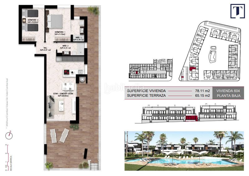 Foto c748f4dd-e5eb-4265-ae6a-086a5a297c39. Apartament a Rojales