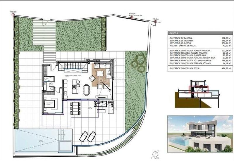 Foto fee3c1bb-e5e6-426e-9507-d4216021e23e. House with pool in Golf Bahía Finestrat