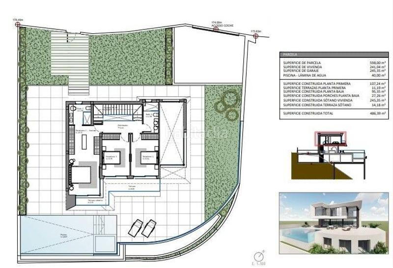 Foto e0359b74-f0cb-4f69-a1d9-00d21394f182. Maison avec piscine dans Golf Bahía Finestrat