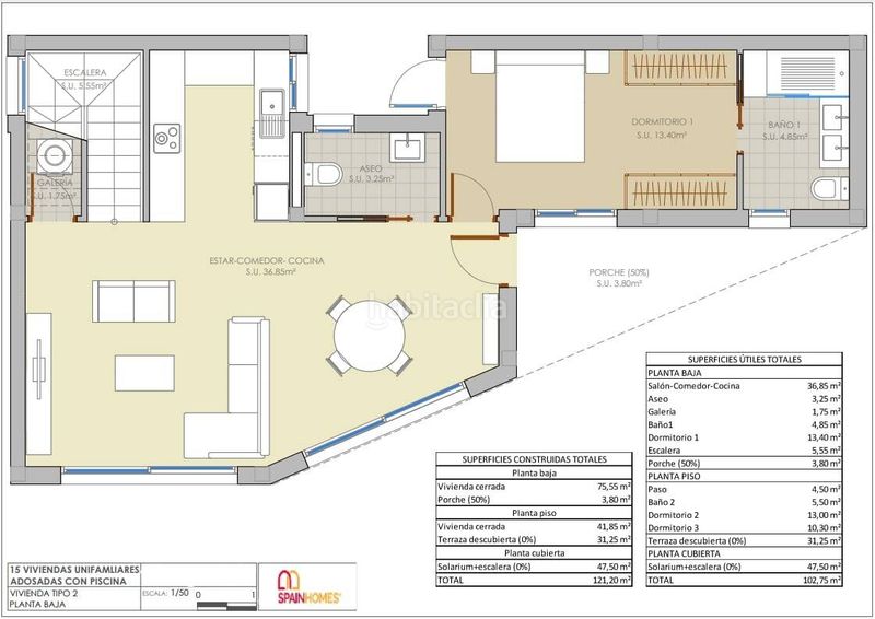 Foto 98d96a39-62fa-491f-bbf4-17e1cb9e46e8. Casa amb piscina a Rojales