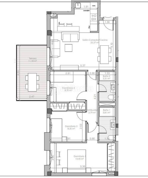Foto 17ff9420-eea0-42cf-b33b-18d5fbb0b1fd. Apartamento en Las Flores Mijas