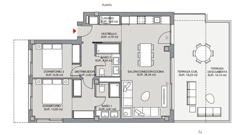 Foto b9a0571f-ac5a-4455-81f6-ff90f971e06f. Apartament a La Cala Golf - Lagar Martell Mijas