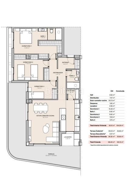Foto 2a8c6625-7bf2-4c6e-add7-753de38f97df. Appartement dans La Nucia Pueblo Nucia (la)