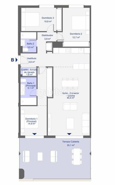 Foto 041f5254-31b2-4792-b215-a0b992faed5b. Apartament a La Alcaidesa
